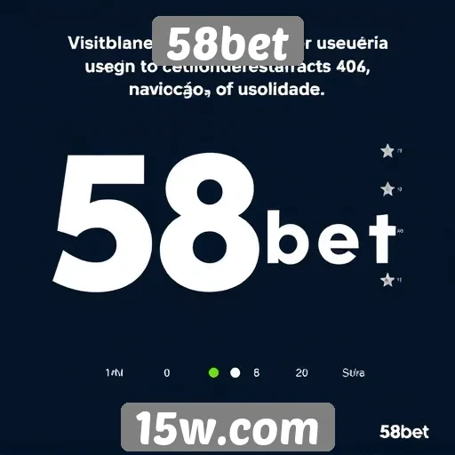 Experiência do usuário no site 58bet é avaliada por visitantes